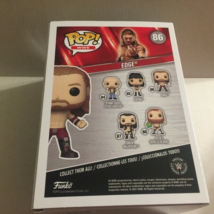 NEW WWE Edge Funko Pop Figure #86