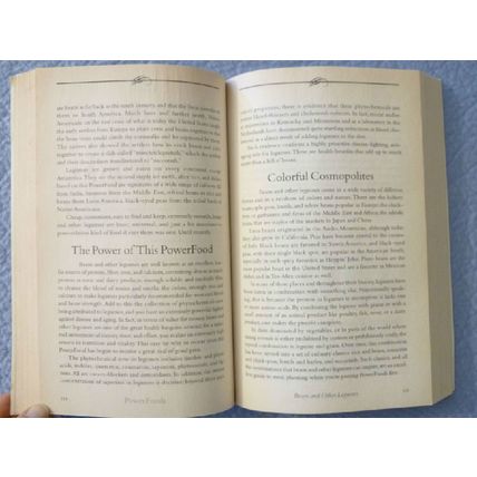 "POWER FOODS by STEPHANIE BELING GOOD HEALTH w PHYTOCHEMICALS ENERGY BOOSTERS"