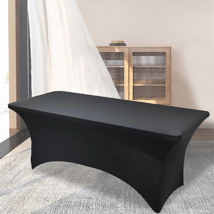 Spandex Table Cover Wedding Banquet Tablecloth