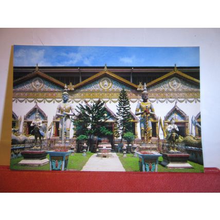 THE WAT CHAYAMANGKALARAM TEMPLE, PENANG, MALAYSIA unused postcard =