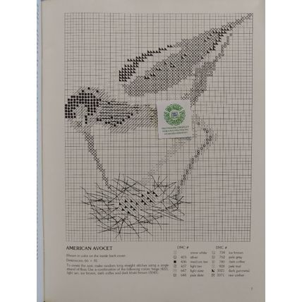 BIRDS AND ANIMALS IN CROSS STITCH 42 CHARTED DESIGNS LOVEBIRDS KOALAS ANGELFISH