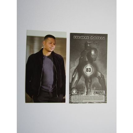 Marvel - Iron Man The Movie 2008 - Preziosi Sticker Drop-down Choice (e18)