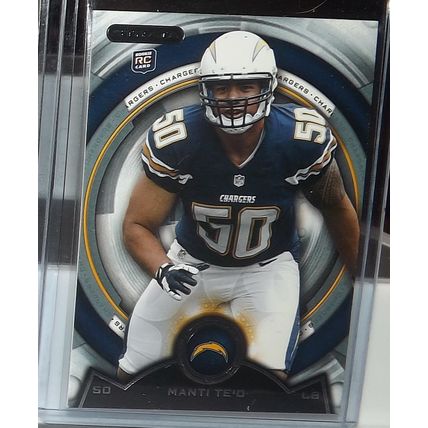 2013 Topps Strata MANTI TE'O (Chargers) Rookie Card #65