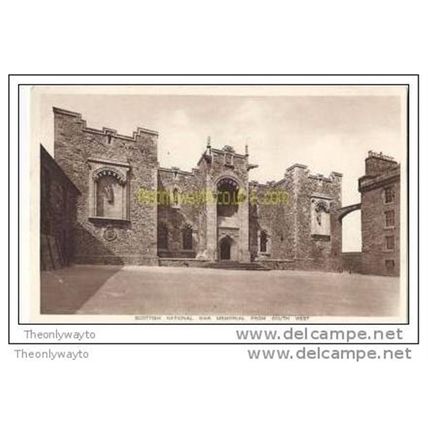 SCOTTISH NAT WAR MEMORIAL FROM SOUTH WEST, EDINBURGH, SCOTLAND, Postcard