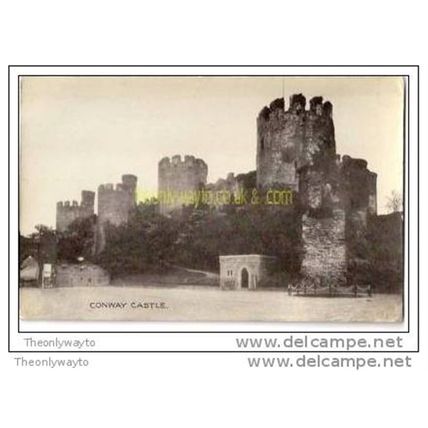 CONWAY CASTLE, WALES, Postcard