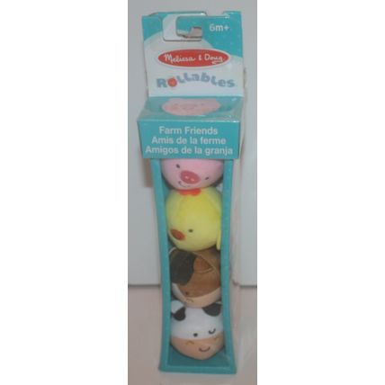 Melissa & Doug Safari Friends Rollables 2 Pack - Sealed