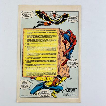 Comic Book - Spider-Man Storm and Power Man #1: Smokescreen Marvel Comics