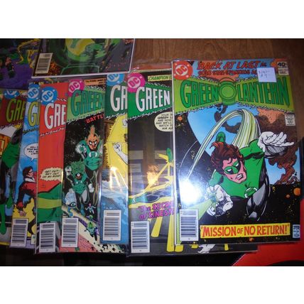 GREEN LANTERN GIGANTIC BRONZE AGE HIGH GRADES LOT!!! BUY ONE OR BUY 'EM ALL!!