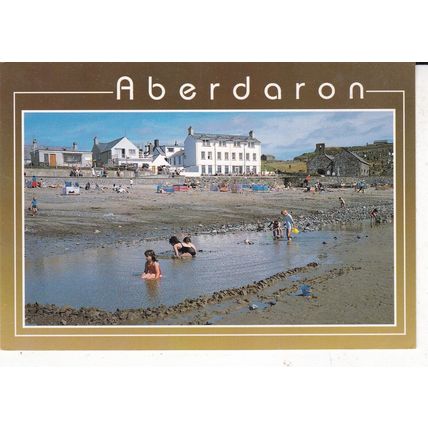 Aberdaron Lleyn Peninsula Wales Postcard posted 1991 creased