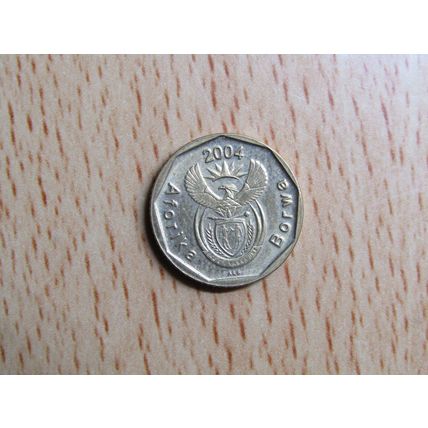 Suid Africa South Africa 2004 10 Cent Borwa Coin