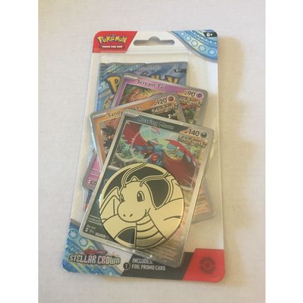 New Pokemon Scarlet & Violet Stellar Crown Roaring Moon & Iron Thornes Blister