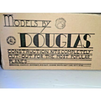 Douglas Model Co. Utah Solid wood model kit SIKORSKY HELICOPTER 1943 Rare