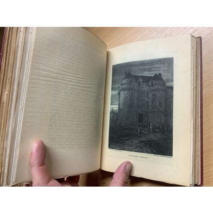 1894 WALTER SCOTT FAIR MAID OF PERTH ANDREW LANG NOTES VOLS 1 & 2 BOOKS (P8)