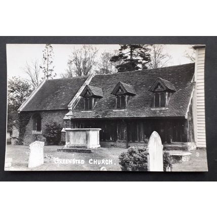 Greensted Church - Essex postcard