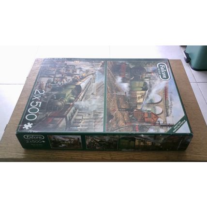 MAIL BY RAIL by Marcello Corti Jigsaw Puzzles (2 x 500 Piece SEE NOTES) 2020