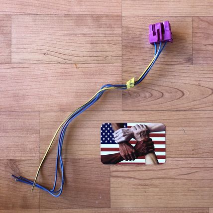 Purple VW Jetta Golf GTI Audi A6 Pigtail Wiring Connector Plug Audi S8 4A0972988