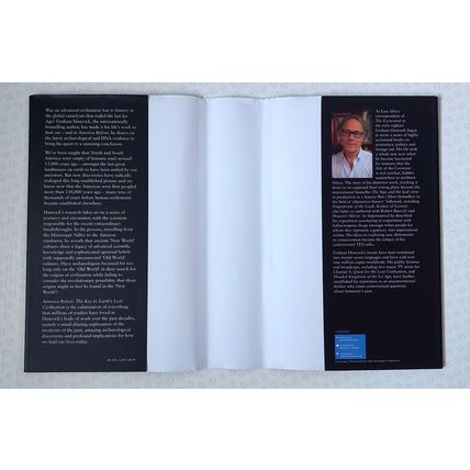 America Before by Graham Hancock (2019 pristine hardback and dust jacket)
