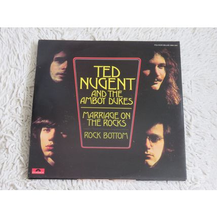 TED NUGENT, SURVIVAL OF THE FITTEST. GATEFOLD DOUBLE VINYL LP.