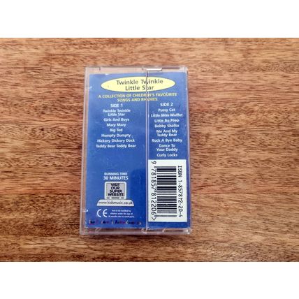 Children's Music Songs Audio Cassette Tape, CYP Music 1990s Britain Retro
