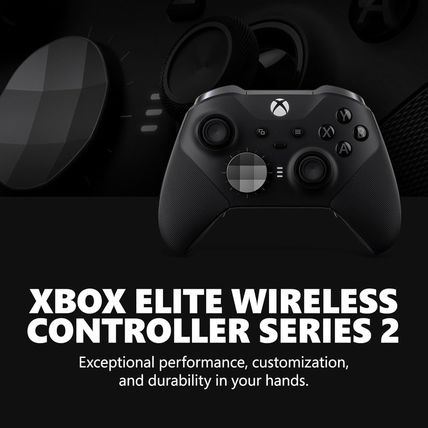Xbox Elite Series 2 Core Wireless Gaming Controller – Black – Xbox Series X|S, X