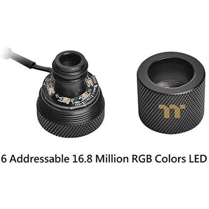Thermaltake Pacific RGB plus TT Premium Edition 6-Pack G 1/4" PETG Tube 16Mm OD