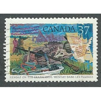 CAN 1988 37c 'EXPLORATION OF CANADA (3RD SERIES) ' FINE USED (EBID41-546)