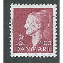 DEN 1997 4.00KR 'QUEEN MARGRETHE II' FINE USED (EBID43-050)