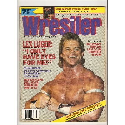 THE WRESTLER magazine JULY 1993 LEX LUGER