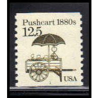 2133 12.5c Pushcart Very Fine MNH Dry Gum CNS 1 PA5929
