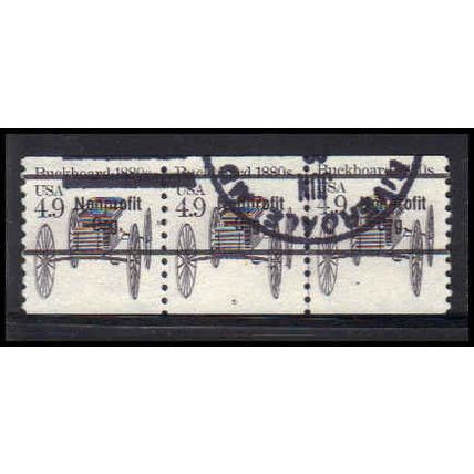 Used 2124a 4.9c Buckboard Very Fine PNC 5/3 PA2575
