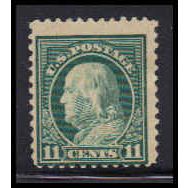 511 11c Benjamin Franklin Average MMH K4180