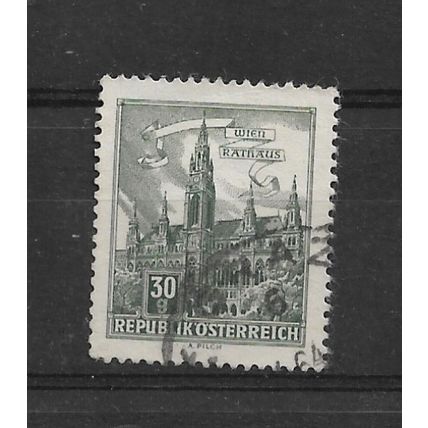 Austria.SG1296 30g Vienna Town Hall.Fine Used.Aug22