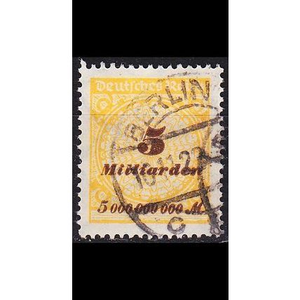 GERMANY REICH [1923] MiNr 0327 AP ( O/used )