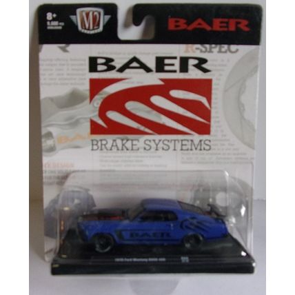 M 2 ' BAER BRAKE SYSTEMS ' 1970 FORD MUSTANG BOSS (2022)