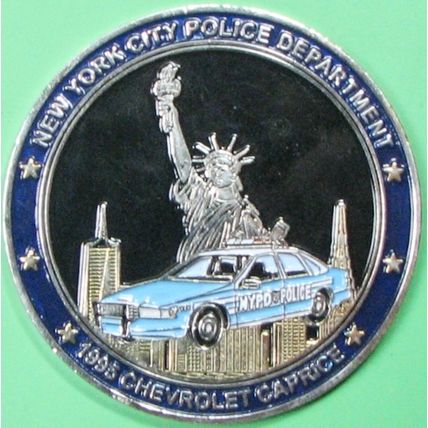 NYPD. Challenge Coin. Souvenir. 2". 30b.