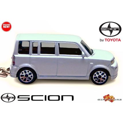 RARE KEYCHAIN WHITE SCION XB TOYOTA BB CUSTOM Ltd. Ed.