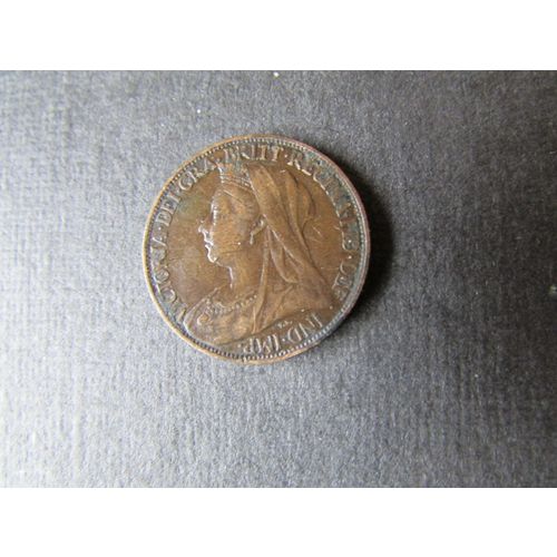 1896 VICTORIA FARTHING FREE POST. (ed) N