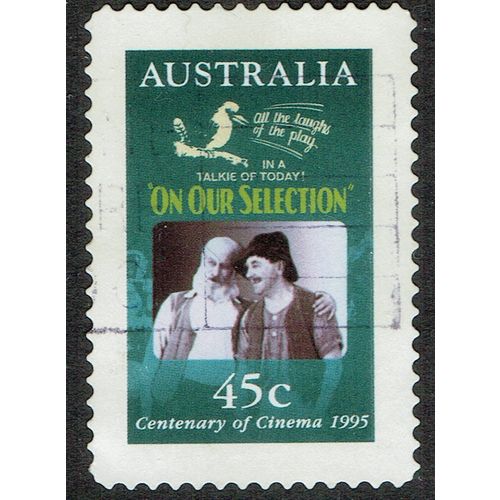 Australia 1995 Centenary of Cinema 45c Multicoloured S/Ad SG1536 GU