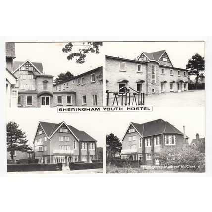 Youth Hostel Sheringham Multiview Postcard Norfolk