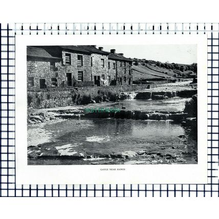 Gayle Hawes Yorkshire - 1951 Cutting / Print