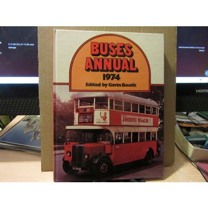 BUSES ANNUAL '74.. 1974.. edit. by Gavin Booth pub. by Ian Allan vgc