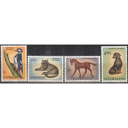 Luxembourg 1961 Michel 637 - 640 Neuf ** Cote (2008) 2.00 Euro Animaux