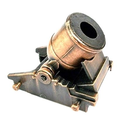 Civil War Mortar Die Cast Metal Collectible Pencil Sharpener
