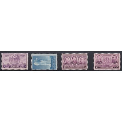 792 3c Farragut-Porter Fine MNH VA0354d