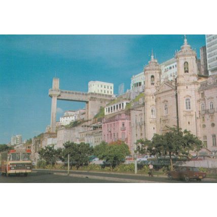 Salvador Church Of Our Lady Of Conceicao De Praia Postcard