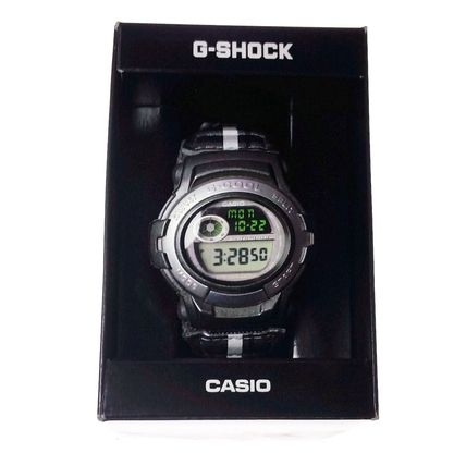 NEW Rare Casio G-Cool G-Shock G-Mix Digital Gray Leather Watch GT 003 Wristwatch
