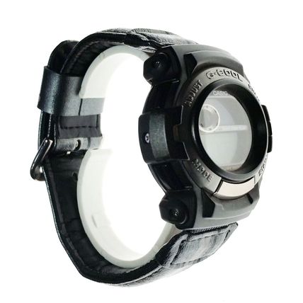 NEW Rare Casio G-Cool G-Shock G-Mix Digital Gray Leather Watch GT 003 Wristwatch