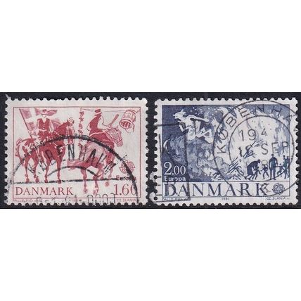 Denmark 1981 SG 702-3 Used - Europa/CEPT (G-346 (6))