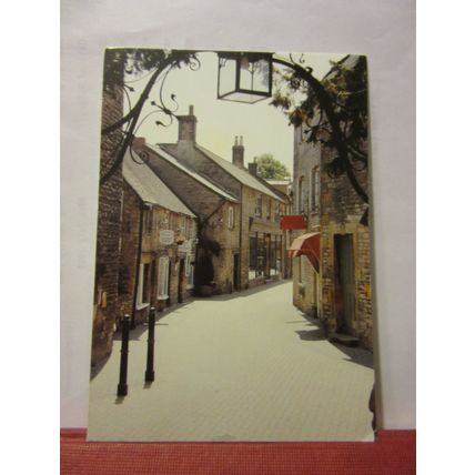 CHURCH STREET, STOW-ON-THE-WOLD, GLOUCESTERSHIRE used postcard 1992 pm =