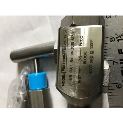 Phoenix precision P6ST6S8MIFSSVD-HS-DI,3/8" Bore VALVE,P6STsS8MIFSSVD-HS-DI,EQ